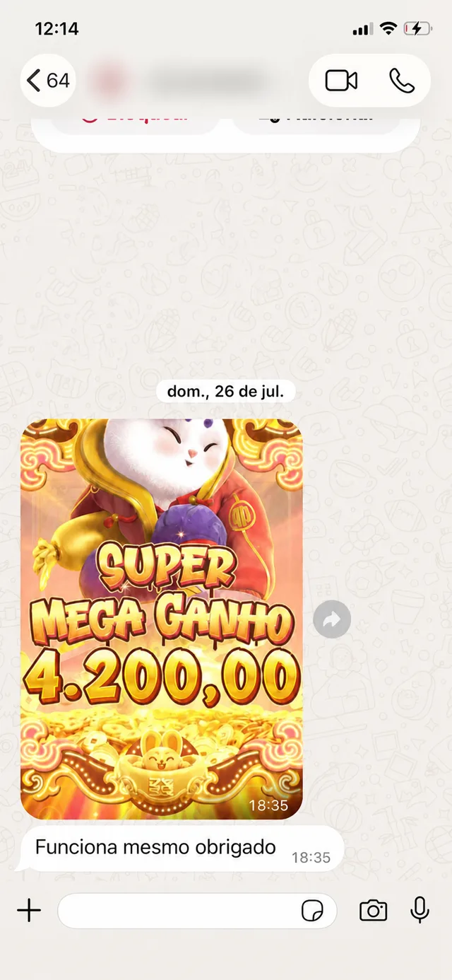 Relato de membro agradecendo após resultado compartilhado